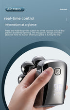 Digital Eight-knife Electric Shaver
