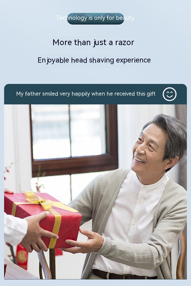 Digital Eight-knife Electric Shaver