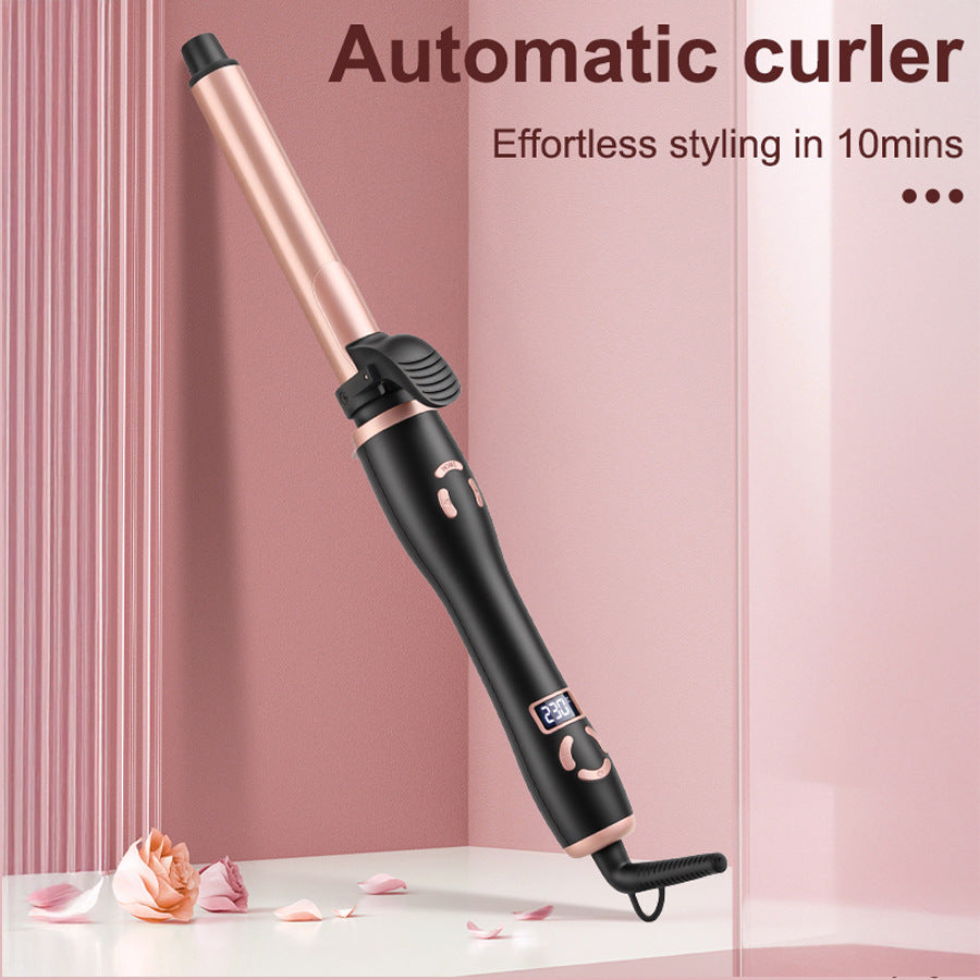 LCD Display Hair Curling Iron