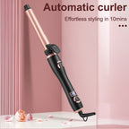 LCD Display Hair Curling Iron