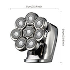 Digital Eight-knife Electric Shaver