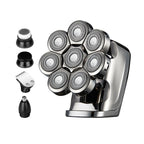 Digital Eight-knife Electric Shaver