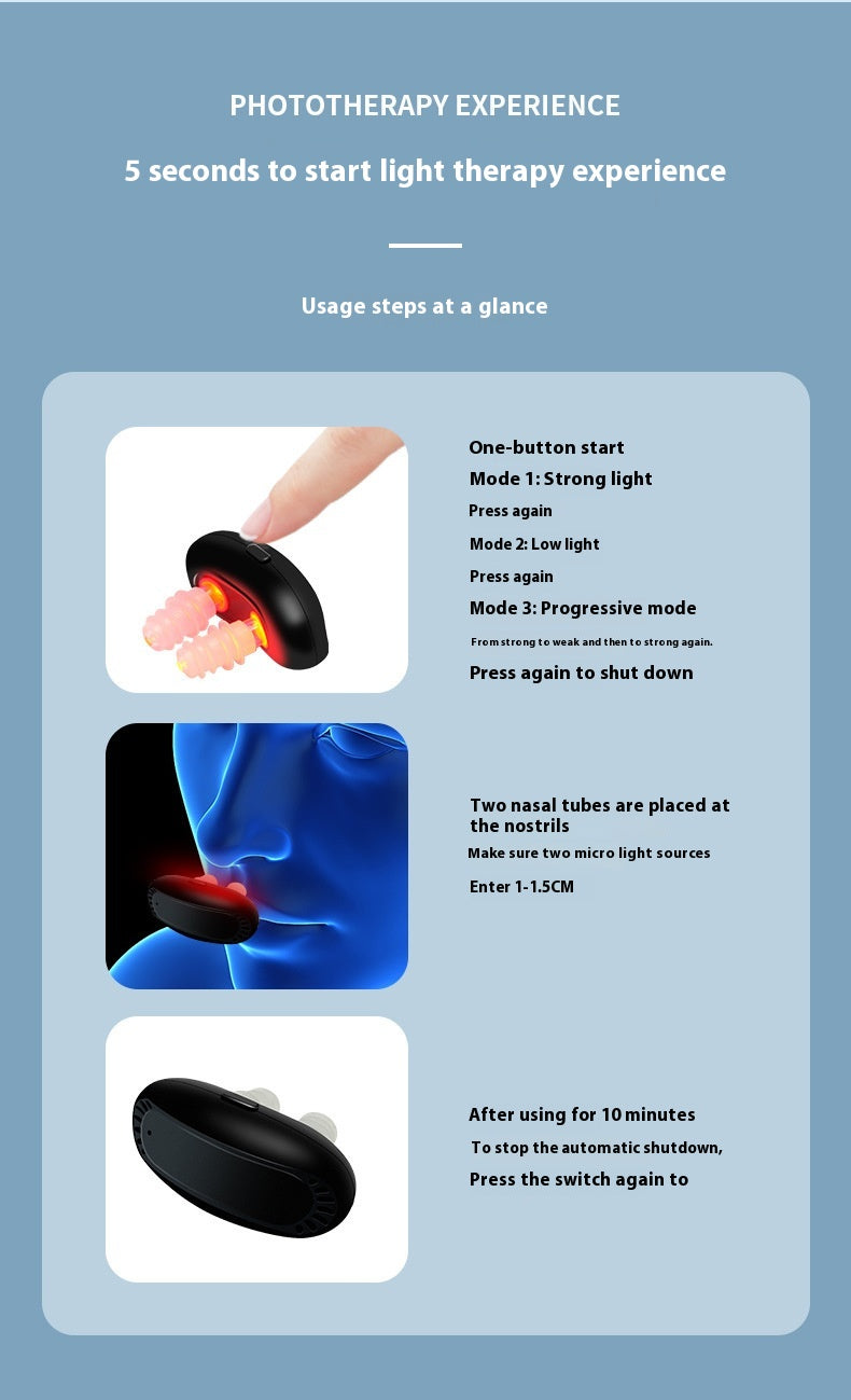 Infrared Nasal Relief Device