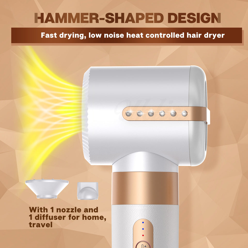 7 in 1 Hair Curler Blowing Comb