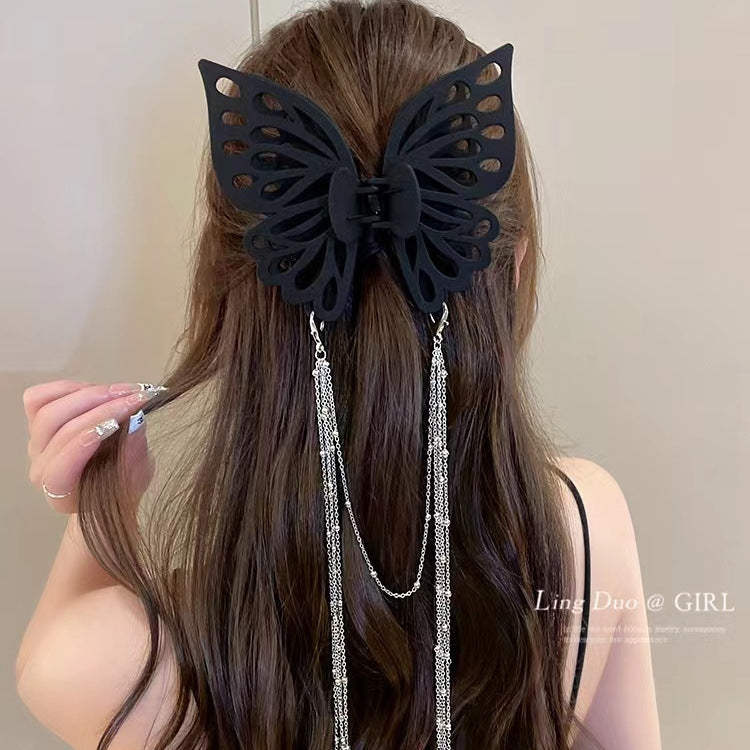 Back Head Half Tied Clip